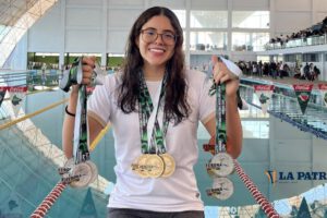Adriana Giles tiene grandes posibilidades de ganar medallas para Bolivia en estos Juegos Bolivarianos