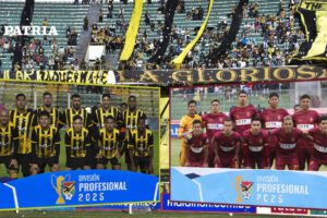 CDT Real Oruro vs The Strongest en la División Profesional