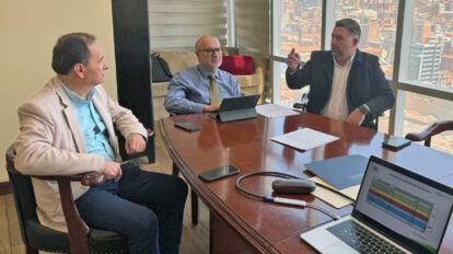 El presidente de la CAO, Klaus Frerking, se reunió con el ministro de la Presidencia para la reactivación productiva