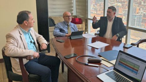 El presidente de la CAO, Klaus Frerking, se reunió con el ministro de la Presidencia para la reactivación productiva