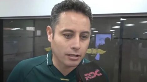 Edmand Lara asiste a la final de la Copa Sudamericana