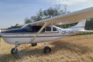Avioneta hallada en Curupaity vinculada al tráfico de drogas