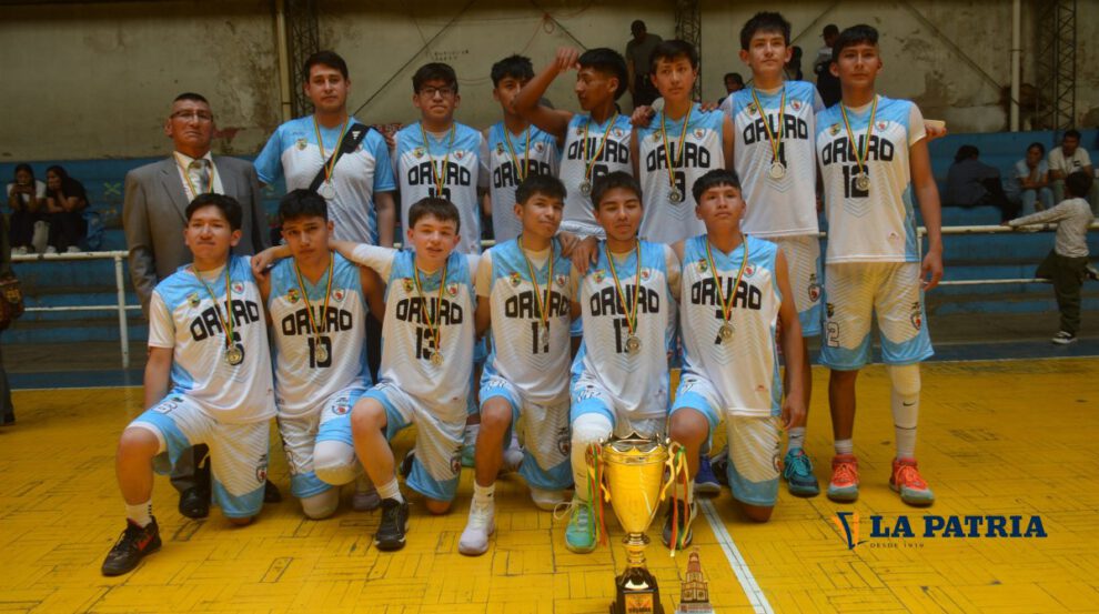 Oruro campeón Copa Bolivia U-16