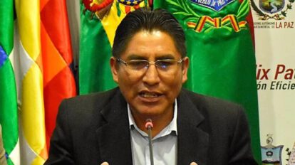 Félix Patzi candidatura gobernación La Paz