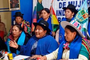 Bartolinas se declaran en emergencia por exclusión de mujeres indígenas