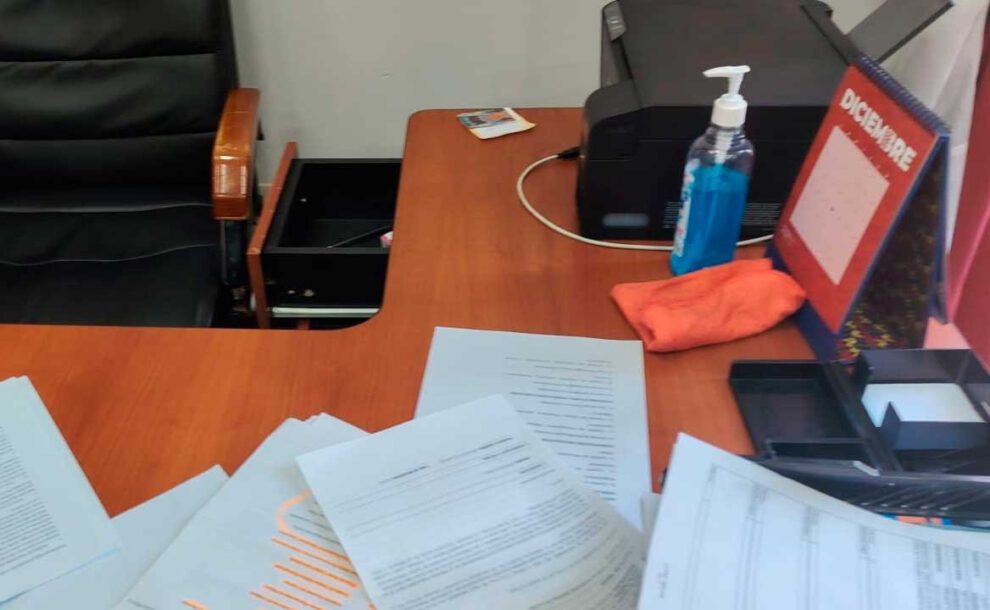 Hurto en la Brigada Parlamentaria de La Paz