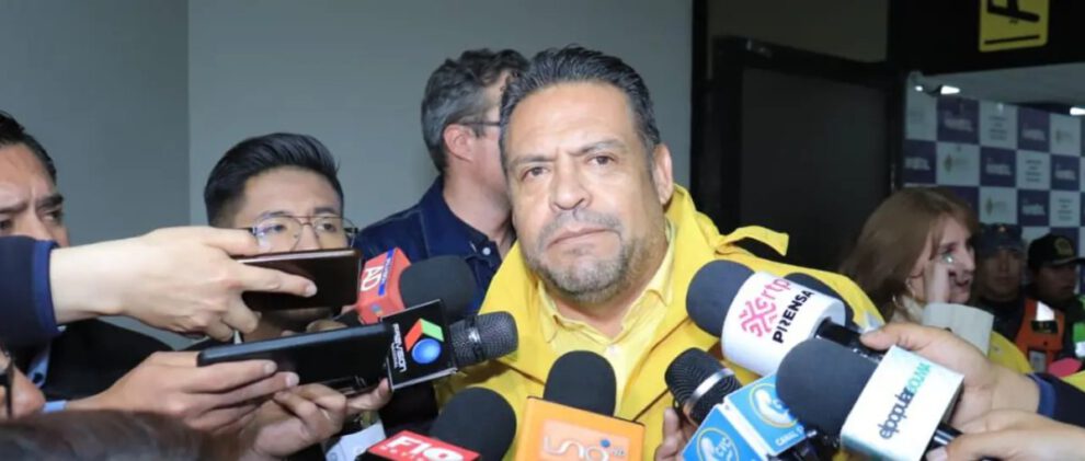 Luis Revilla tras su regreso a Bolivia