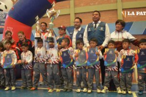 Torneo deportivo unidades educativas en Villa Armonía