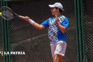 Torneo M15 de La Paz con Santiago Lora, Diego Muñoz y Oliver Solís avanzando a cuartos de final
