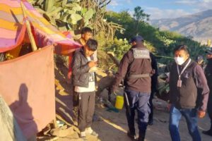 Desalojo de inhaladores de clefa en Cochabamba