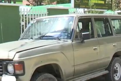 Vagoneta Alcaldía La Paz recuperada gracias al GPS