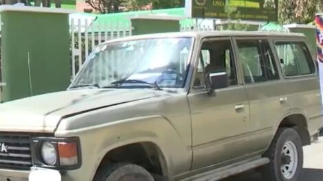 Vagoneta Alcaldía La Paz recuperada gracias al GPS