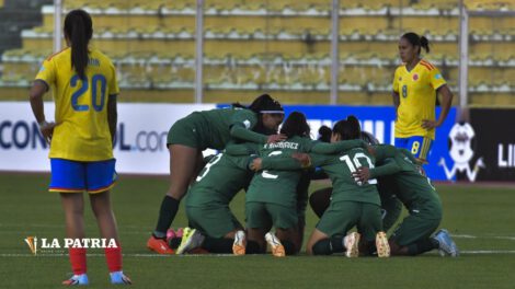 Selección boliviana empata contra Colombia en la Liga de Naciones