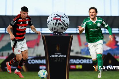 Copa Libertadores 2025 entre Flamengo y Palmeiras