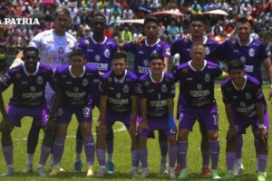 Jugadores del equipo de Real Potosí con el objetivo de ser campeones