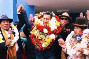 Freddy Mamani Laura proclamado candidato a gobernador de La Paz