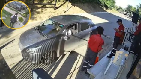 Robo de vehículo en Santa Cruz