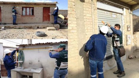 Movilizaciones de empresas instaladoras de gas en Oruro