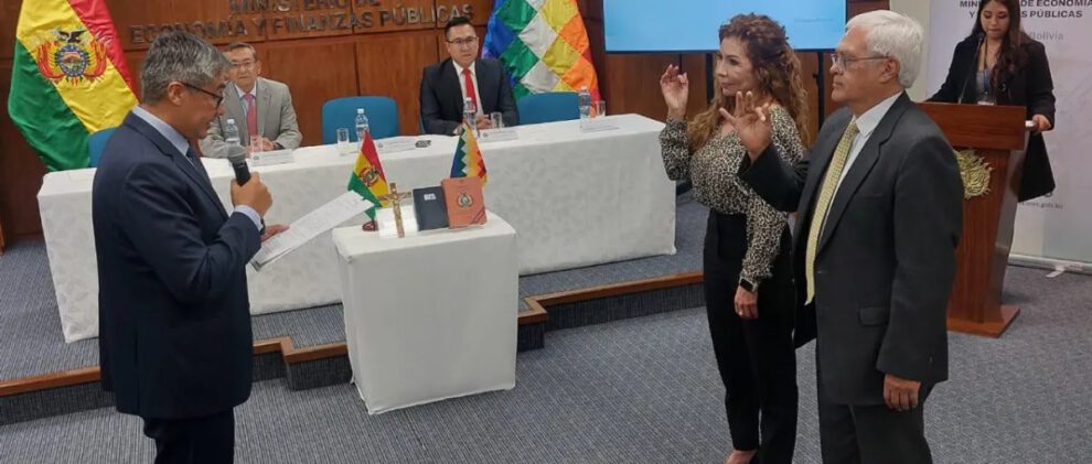 Gustavo Blacutt viceministro de Pensiones y Servicios Financieros