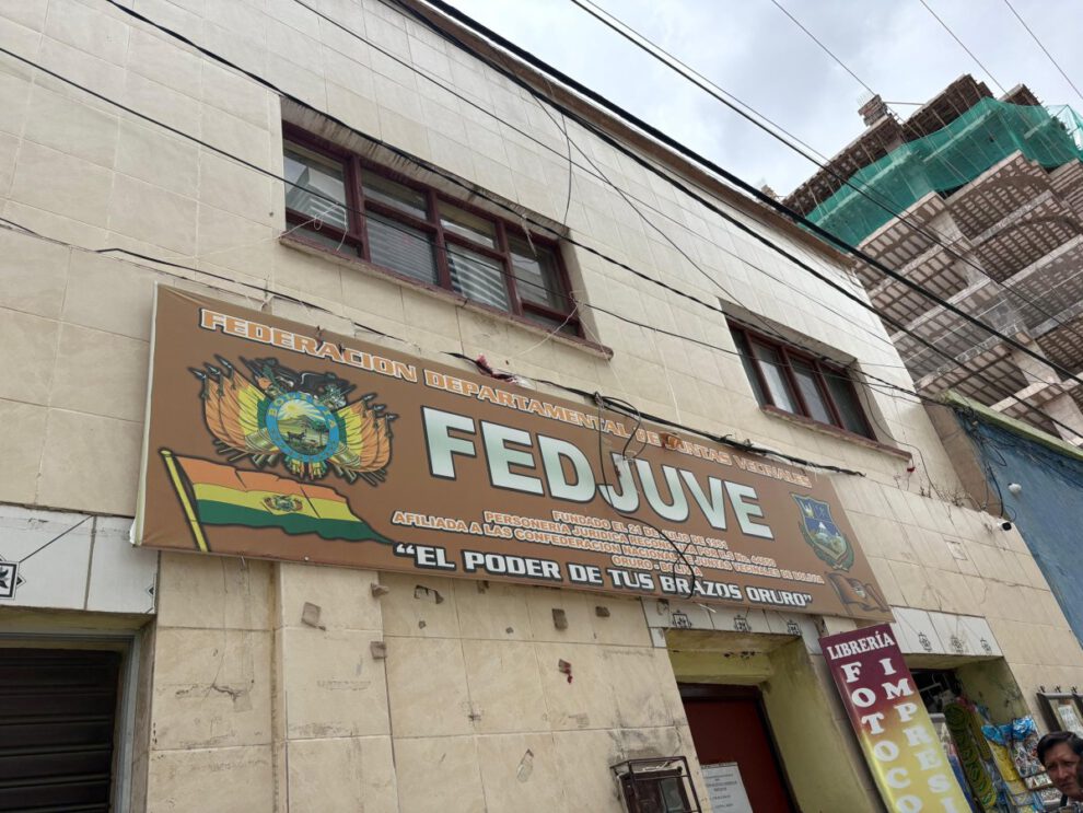 Conflicto en la Fedjuve en Oruro