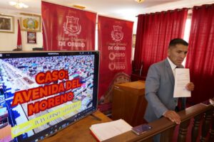 Irregularidades en licitaciones viales en Oruro