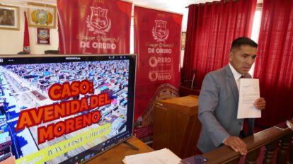 Irregularidades en licitaciones viales en Oruro