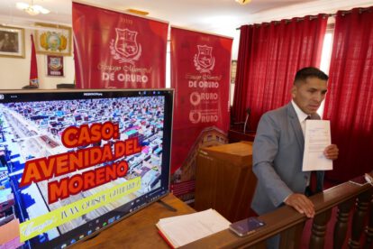 Irregularidades en licitaciones viales en Oruro