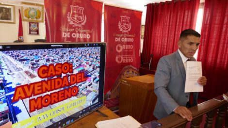 Irregularidades en licitaciones viales en Oruro