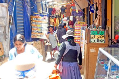 Dólar referencial del BCB en Sucre