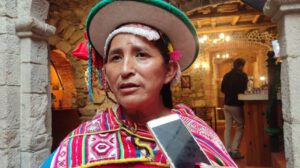 Aprehensión de Lidia Patty por irregularidades en el Fondo Indígena