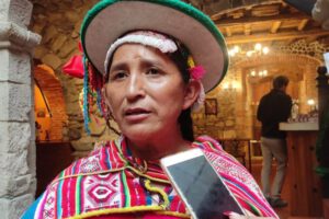 Aprehensión de Lidia Patty por irregularidades en el Fondo Indígena