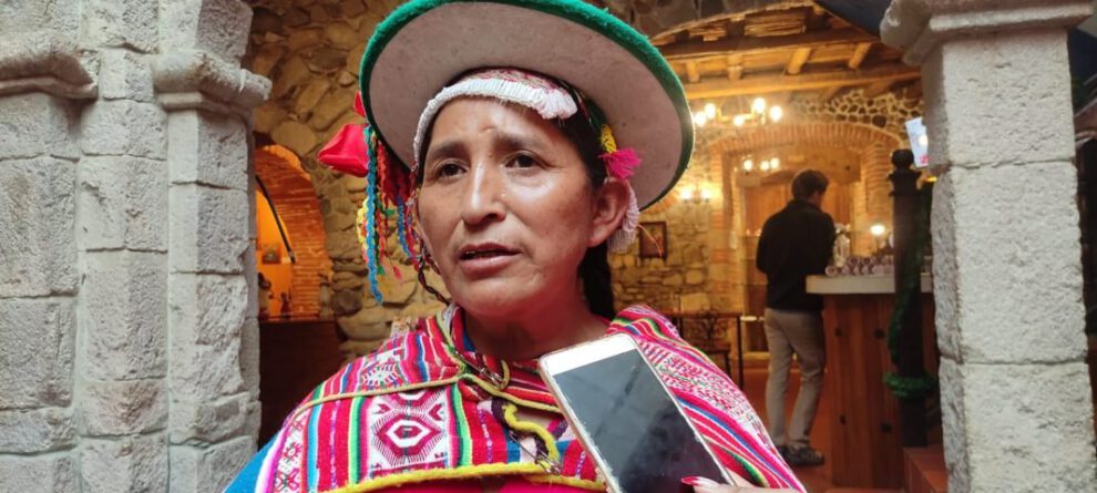 Aprehensión de Lidia Patty por irregularidades en el Fondo Indígena