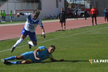 Victoria de San José en el encuentro contra FC VHSR Oruro