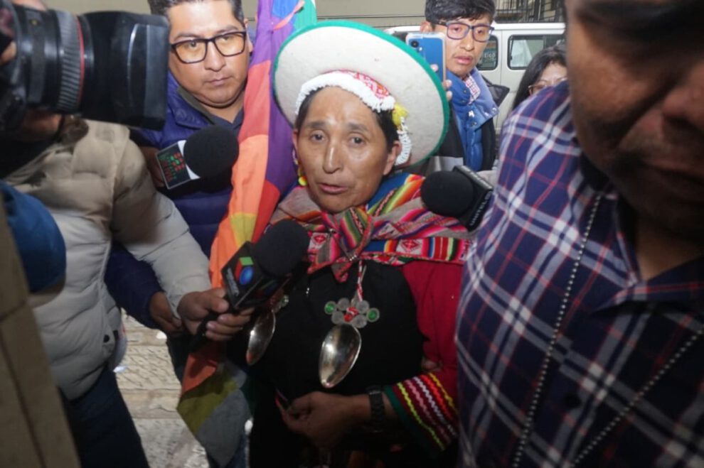 Detención de Lidia Patty por desvío de 700.000 bolivianos