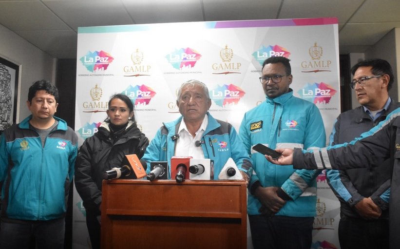 venta de pan solidario en La Paz