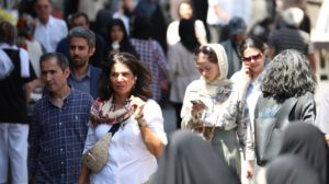 Maratón mujeres sin hiyab en Teherán
