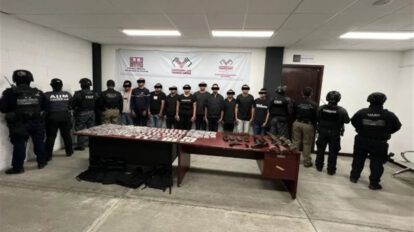 Detención del Cartel Jalisco Nueva Generación en Chiapas