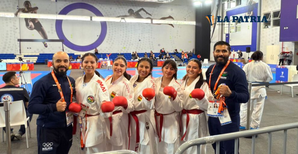 Karate boliviano en los Juegos Bolivarianos