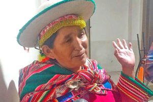 Lidia Patty y su defensa en caso del Fondo Indígena