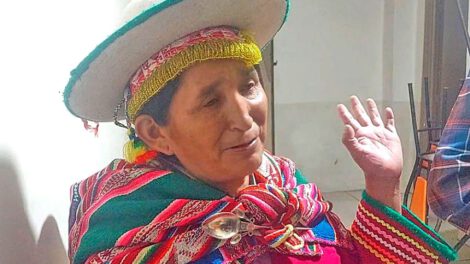 Lidia Patty y su defensa en caso del Fondo Indígena