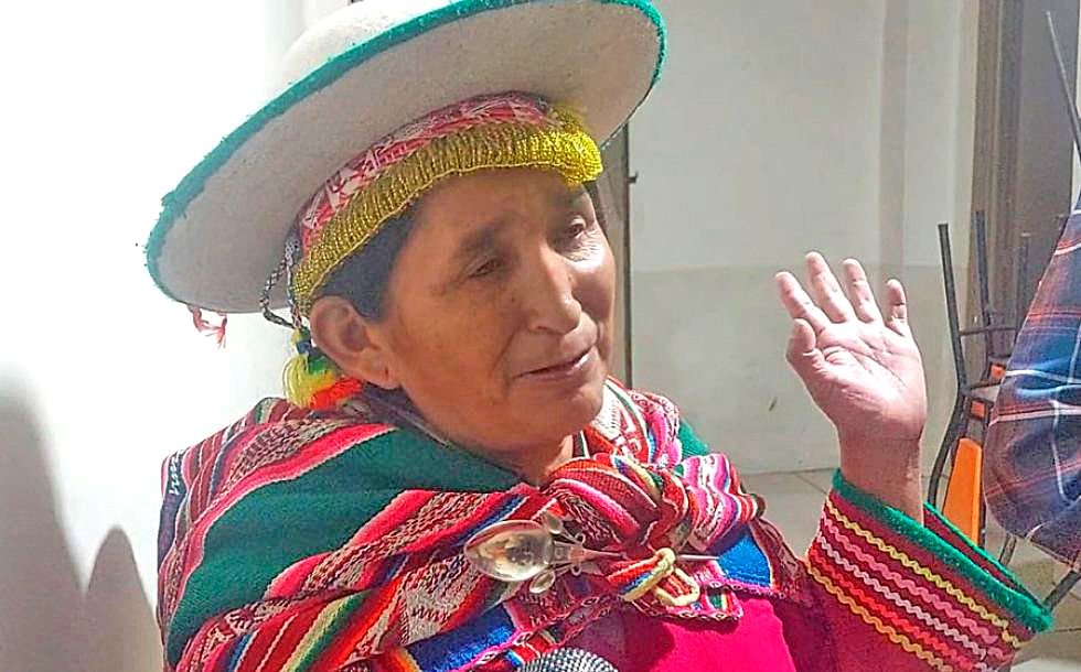 Lidia Patty y su defensa en caso del Fondo Indígena