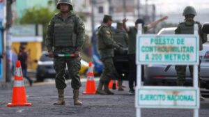 Operativos policiales en Ecuador