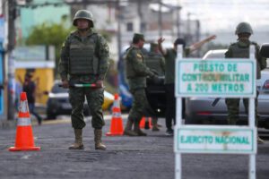 Operativos policiales en Ecuador