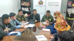 Policía de élite en Potosí