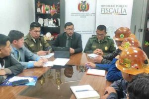 Policía de élite en Potosí