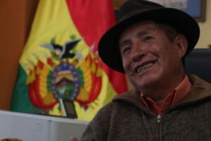 Rafael Quispe afirma que Luis Arce es el pez gordo del fondo indígena