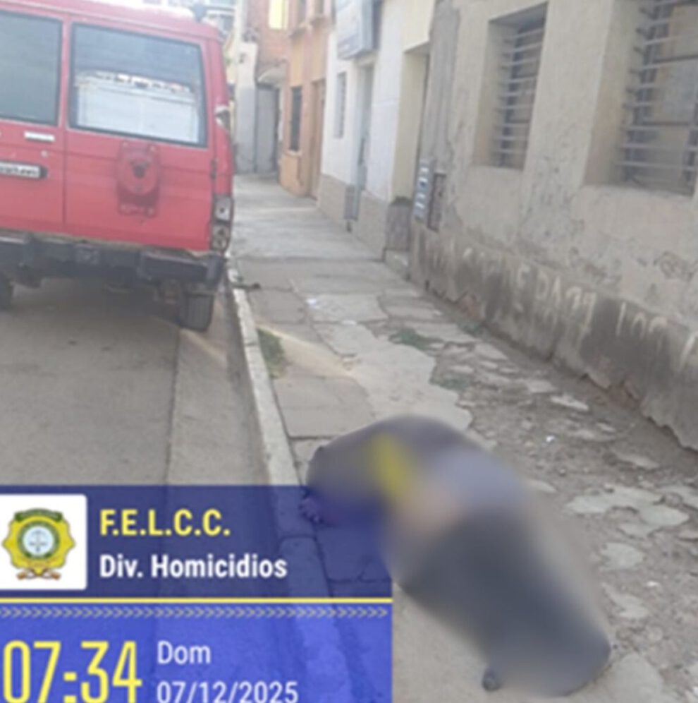 Atraco y homicidio en Oruro
