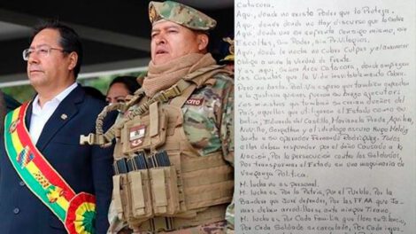 Aprehensión de Luis Arce según Juan José Zúñiga