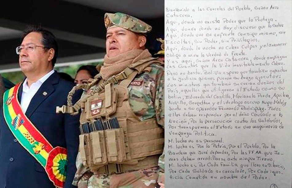 Aprehensión de Luis Arce según Juan José Zúñiga