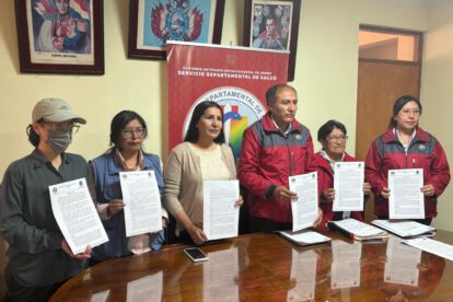 Control de vapers en Oruro